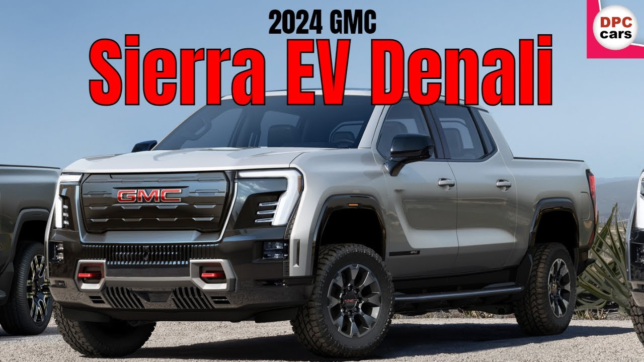 New 2024 GMC Sierra EV Denali Electric Truck Revealed - YouTube