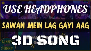 Sawan Mein Lag Gayi Aag (3d  song) - Ginny Weds Sunny | Yami, Vikrant | Mika, Neha & Badshah