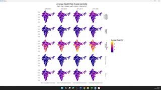 Visualizing Trends Over Time in R: Small Multiple (Facet) Maps Tutorial