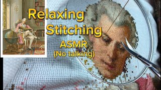 Calming Stitching Sounds. Create and Meditate