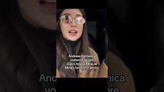 Raspunsul Lui Andreea Bostanica Pentru Gucci Fata Lui Miraj Tsunami #tzancauraganu #viral_video