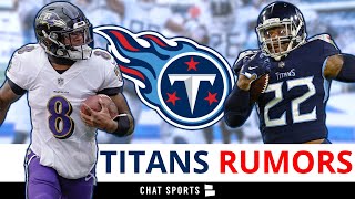 MAJOR Tennessee Titans Trade Rumors On Lamar Jackson And Derrick Henry | NFL Free Agency