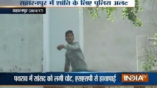 UP: Over 12 including cops injured in clash between Hindu and Muslim in Saharanpur