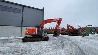 Huutokaupataan Hitachi ZX 255 USRL LC-3 Tela alustainen kaivinkone @Tyokoneetjaraskaskalusto