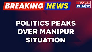 Breaking News | Politics Peaks Over Manipur Situation, Congress Echoes 'CM's Resignation' Demand