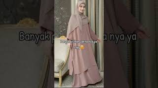 Set Abaya Lesti kejora, Trend baju lebaran 2024  #JelajahRamadan #ramadhaneksraseru #bajulebaran202