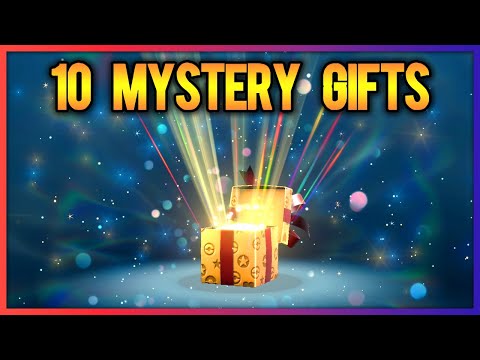 ALL 10 Working Mystery Gifts in Pokémon Scarlet and Purple