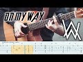 On My Way Fingerstyle Guitar Tutorial By Edward Ong