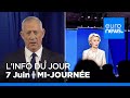 L'info du jour: 10 juin 2024, édition de la mi-journée | euronews 🇫🇷