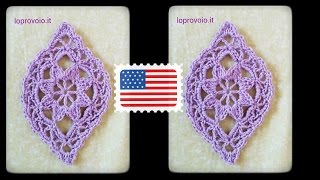 Crochet elegant earrings