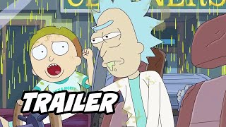 Rick and Morty Season 5 Trailer Breakdown and Marvel Easter Eggs