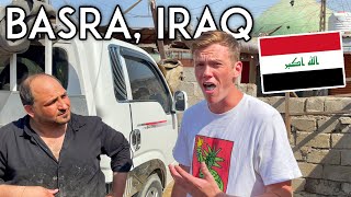 First Impressions of BASRA, IRAQ Travel Vlog أمريكي يزور البصرة في العراق