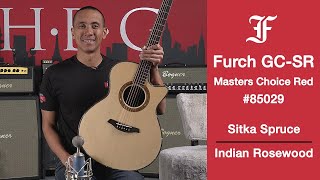 Furch GC-SR Masters Choice Red #85029 - Sitka Spruce over Indian Rosewood