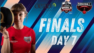 COURT 1 - FINALS - Day 7 - Dodgeball World Championships