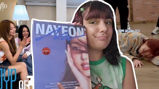 NAYEON “ABCD” Dance Practice Behind & ABCD MV Reaction with TWICE | TWICE REACTION