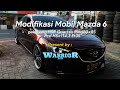 Modifikasi Mobil Mazda 6 pake Velg HSR Quartex Ring20x85 Pcd H5x114,3 Offset 35