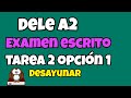 DELE A2 PRUEBA ESCRITA TAREA2 DESAYUNAR