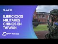 Nuevos simulacros del ejército chino en Taiwán