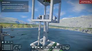 Space Engineers Self building space elevator