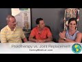 prolotherapy vs. joint replacement surgery