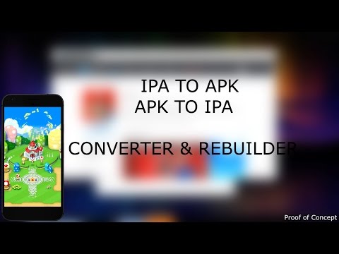 Convert IPA -- APK (iOS APPS ON ANDROID AND VICE VERSA) Convert IPA -- APK (iOS APPS ON ANDROID AND VICE VERSA)