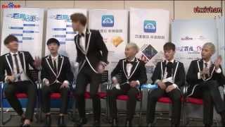 [ENG SUB] 140513 百度贴吧 Baidu Interview EXO-M