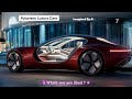 12 futuristic luxury cars stunning ai generated designs 🚗✨