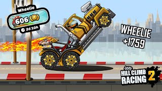 Hill Climb Racing 2 - The Wheelie's Truck - Event Gameplay