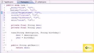 Java Programming Tutorial 45 EnumSet range