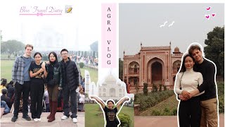 First Time in Agra | 🕌 Taj Mahal | Travel Diary 🎀