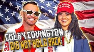 Colby Covington went in on Leon Edwards!