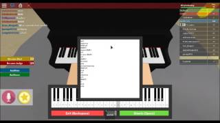 songs you can play on roblox piano
