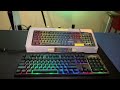 review onn 104 key led rgb mechanical gaming keyboard tenkey