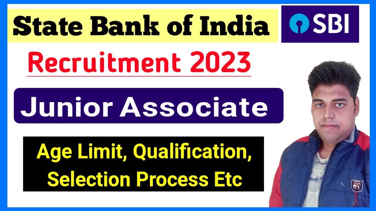 SBI Junior Associate Recruitment 2023 | SBI Vacancies 2023 | SBI ...