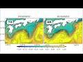jcope2m黒潮長期予測と実際 2019年8月23日から）