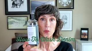 My Six Month Washing Denim Routine ~The Laundress Denim Wash