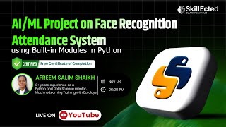 AI/ML Project on Face Recognition Attendance System using Built-in Modules in Python