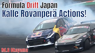 Kalle Rovanperä Drifting Actions!! | Formula Drift Japan 2023 #FDJ #FDJOKA