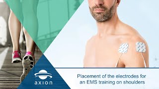 Shoulder Workout Exercise With Muscle Stimulation EMS By Fitness Coach Silvia Hahn | axion