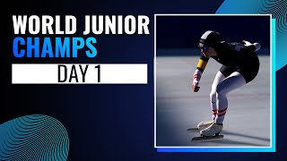 Day 1: ISU World Junior Championships | Collalbo 2025 | #SpeedSkating