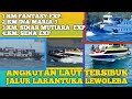 ANGKUTAN LAUT TERSIBUK  ][ JALUR LAUT LARANTUKA   LEWOLEBA