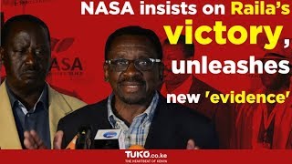 NASA now claims to have evidence of Raila's victory from IEBC sources