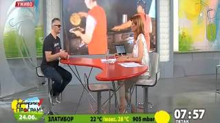 24 06 2016  RTS 1 Jutarnji program Gost   Sali Salija