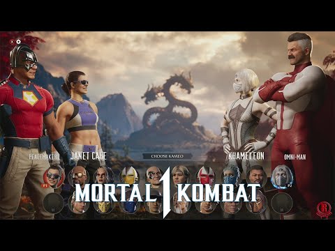 All Mortal Kombat 1 characters and Kameo Fighters