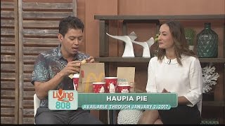 McDonald’s of Hawaii: McCafe Peppermint Latte, Hot Chocolate and Haupia Pie