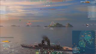 【wows】勝ち試合を敗けにするかもしれない。無駄プッシュの末路（アンリ放浪記4日目）