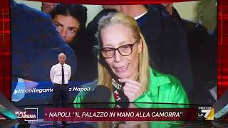 Napoli, l'occupante dopo le minacce a Borrelli: \