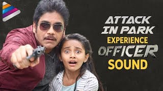 Attack in Park | Experience OFFICER Movie Sound | RGV | Nagarjuna | Myra Sareen | Telugu Filmnagar
