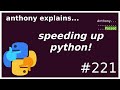 how I sped up python's tokenize module by 25% (intermediate) anthony explains #221