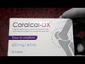 coralcal dx calcium600mg as calcium d3